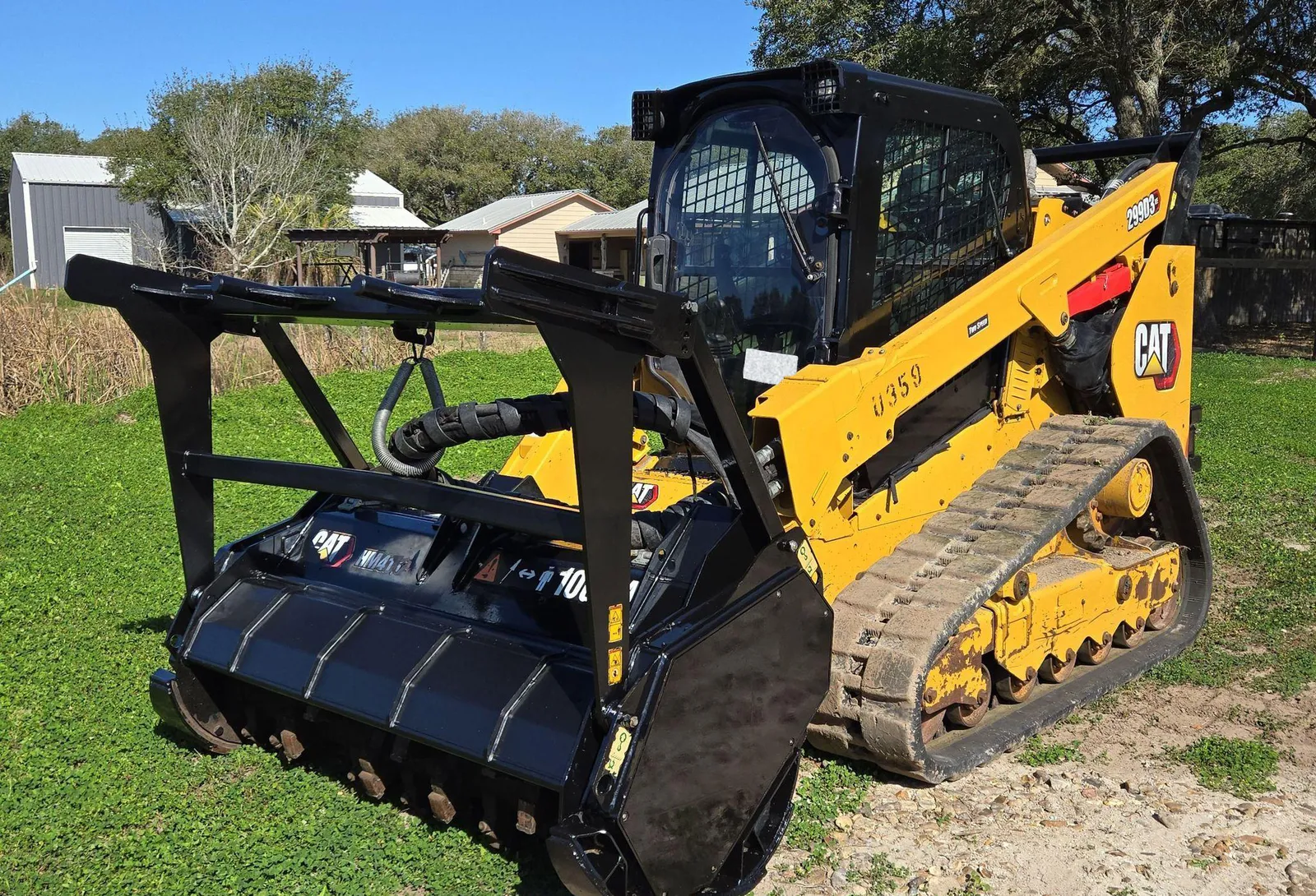 2020 Caterpillar 299D3 XE tracked skid steer loader